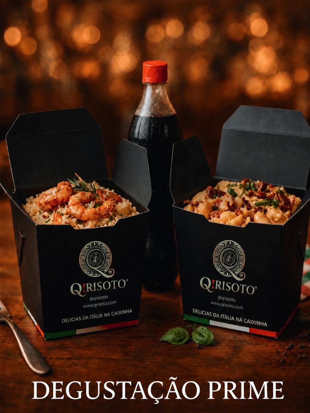 Degustação Prime Q!RISOTO